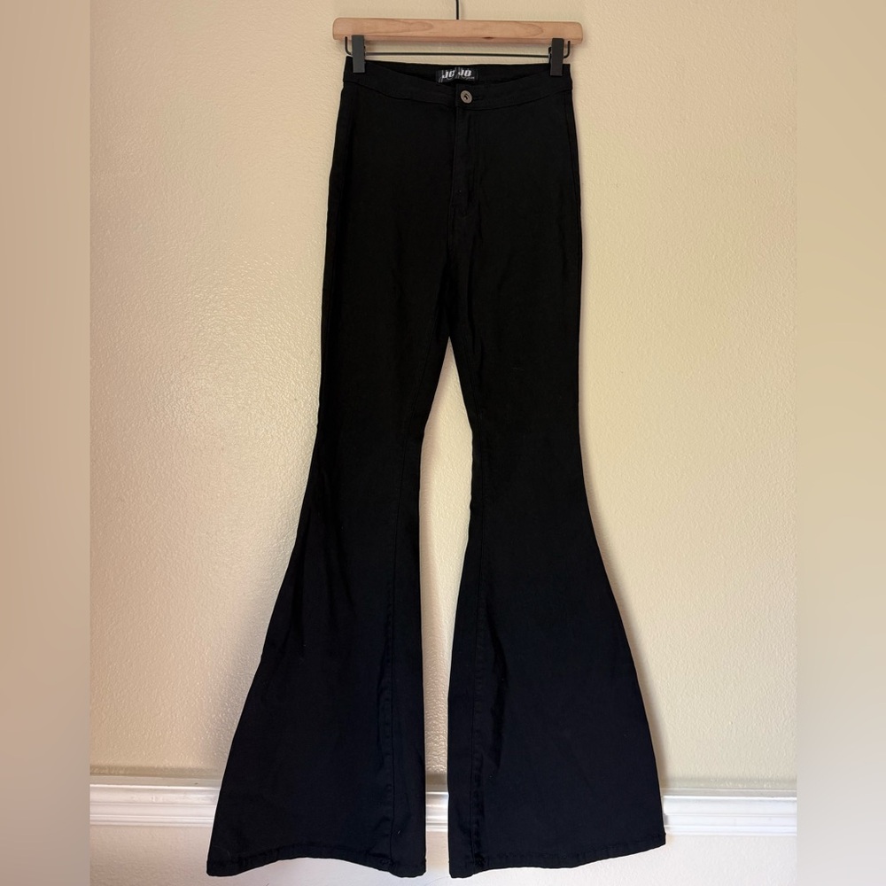 Black Flared Women's Pants